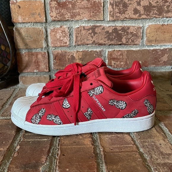 Adidas Superstar X Farm Red Pineapple Sneakers - Picture 4 of 10